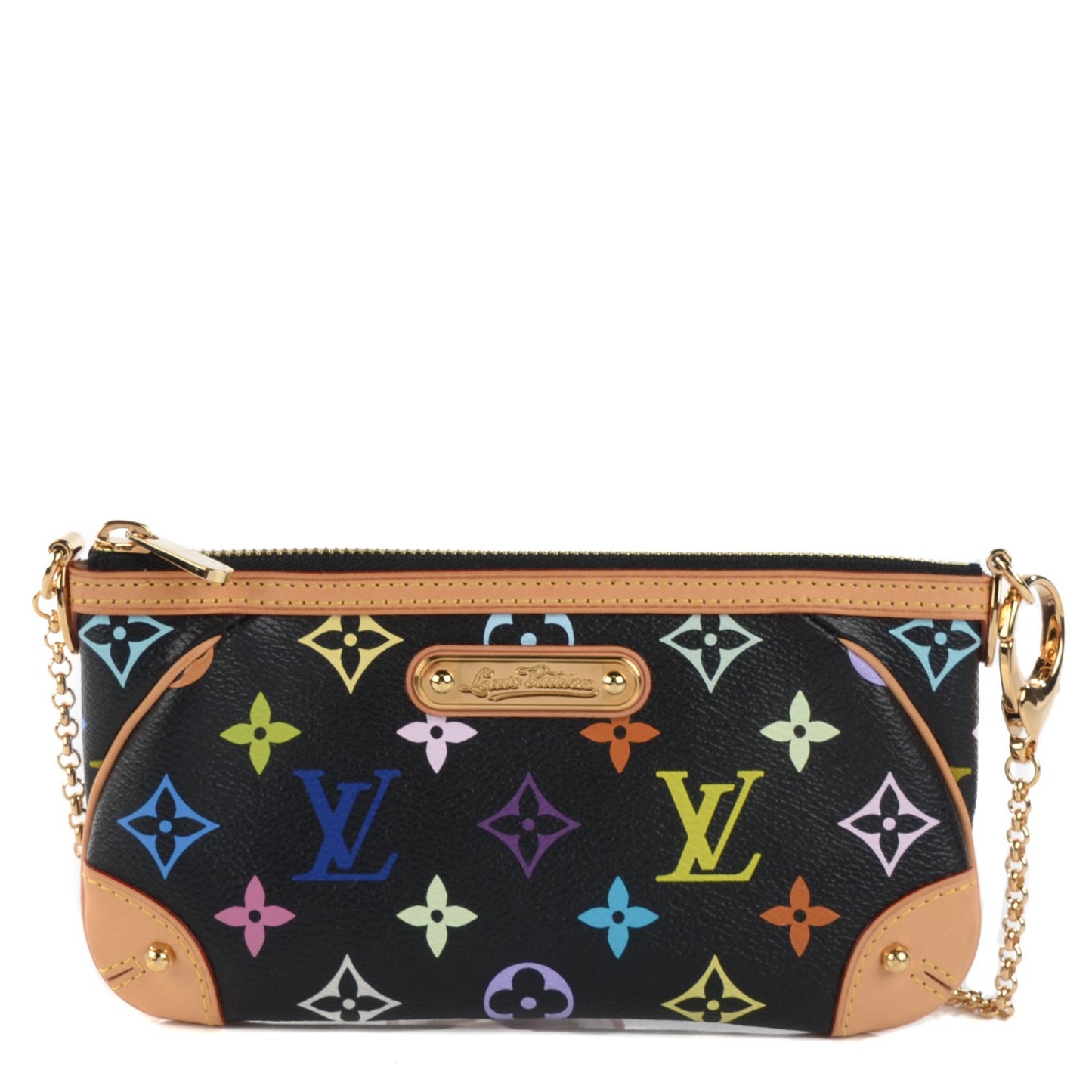 Monogram Multicolor Pochette Milla MM Black