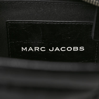 Marc Jacobs Shiny Crinkled Calfskin Small The Tote Bag Black 6 of 10