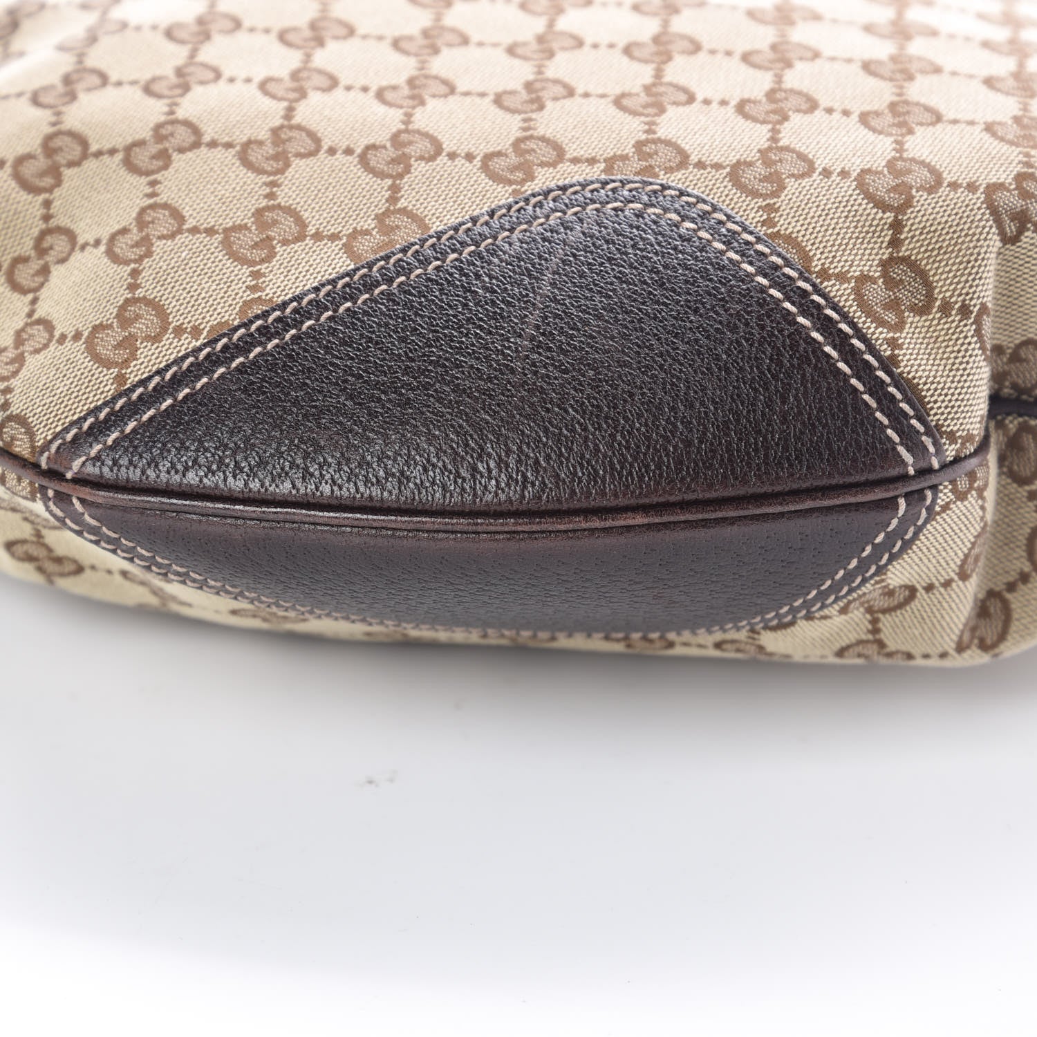 Gucci Monogram Large Princy Hobo Dark Brown 5 of 10