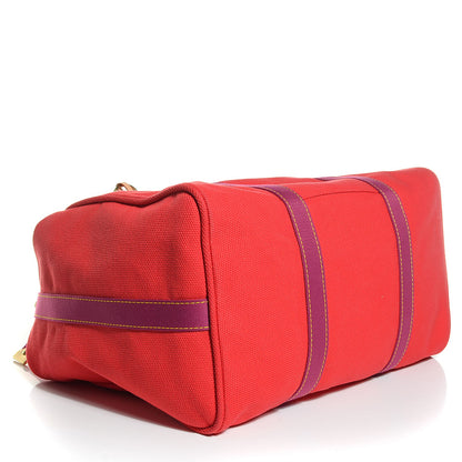 Louis Vuitton Toile Antigua Cabas GM Red 4 of 7