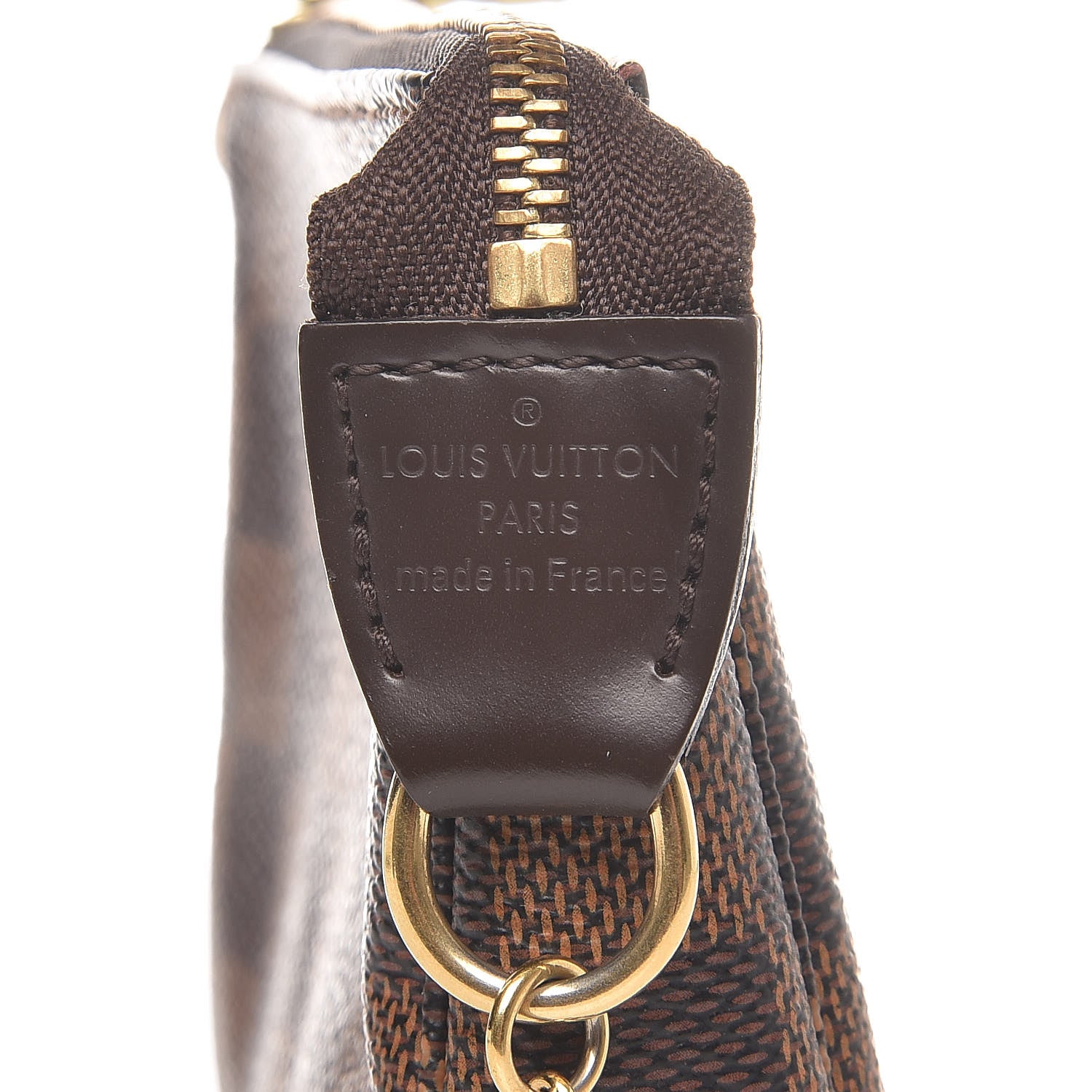 Louis Vuitton Damier Ebene Mini Pochette Accessories 6 of 9