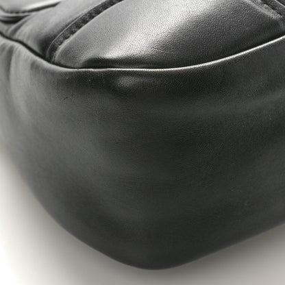 Prada Nappa Soft Padded Re-Edition 2002 Moon Bag Black 8 of 9