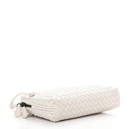 Bottega Veneta Nappa Intrecciato Nodini Crossbody Messenger White 4 of 17