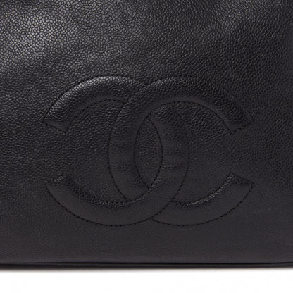 Chanel Caviar CC Tote Black 7 of 10