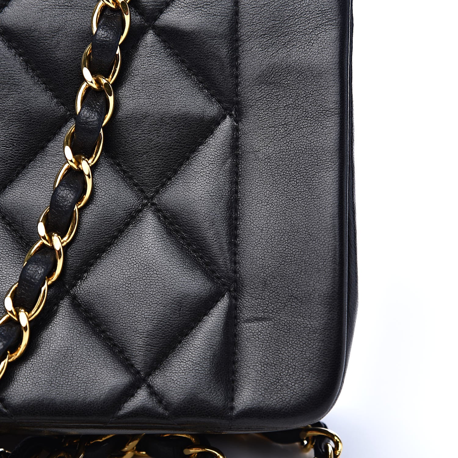 Chanel Lambskin Quilted Small Single Flap Bag Black 10 of 14