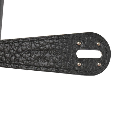 Hermes Taurillon Clemence Lindy 30 Black 7 of 11