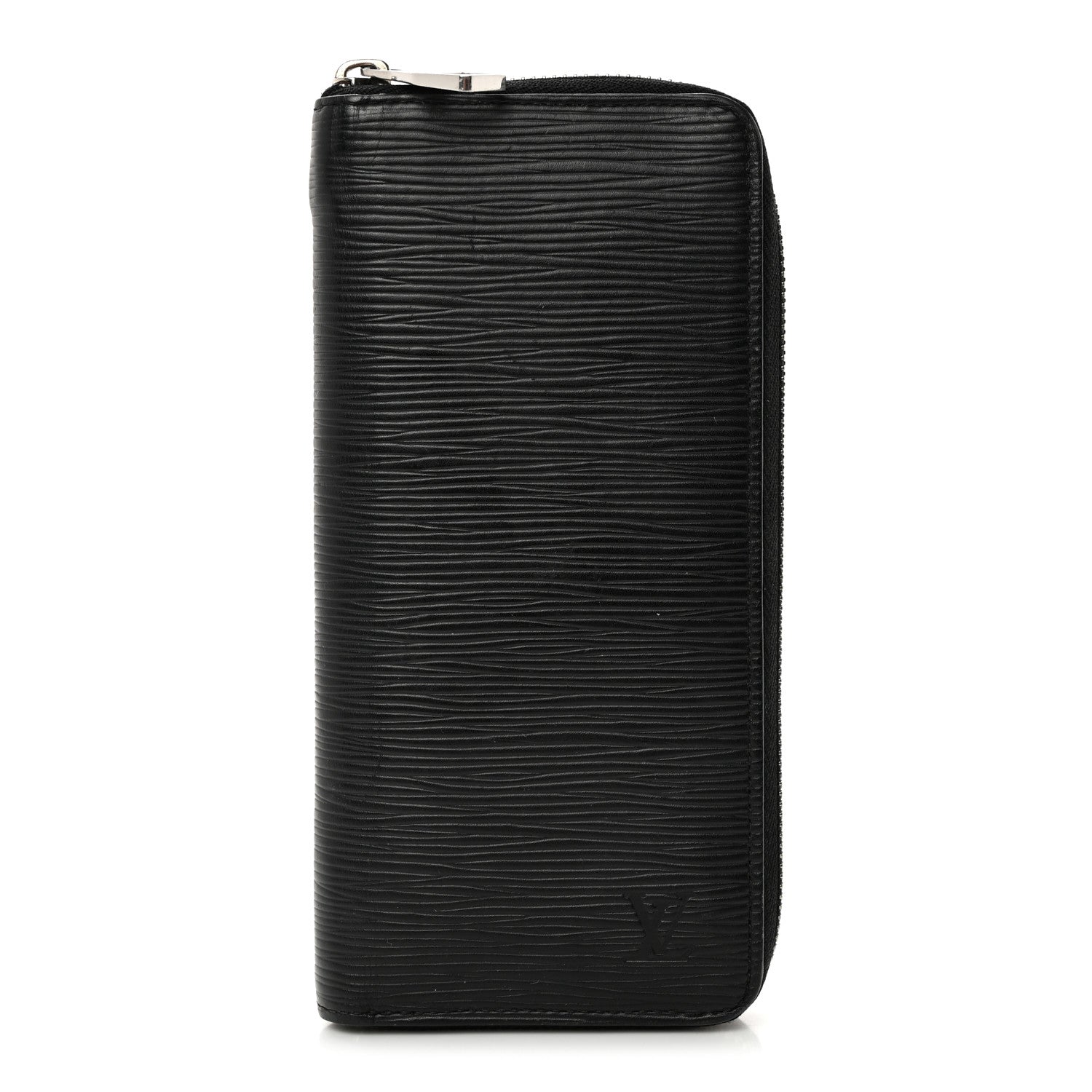 Louis Vuitton Epi Zippy Vertical Wallet Black 1 of 7