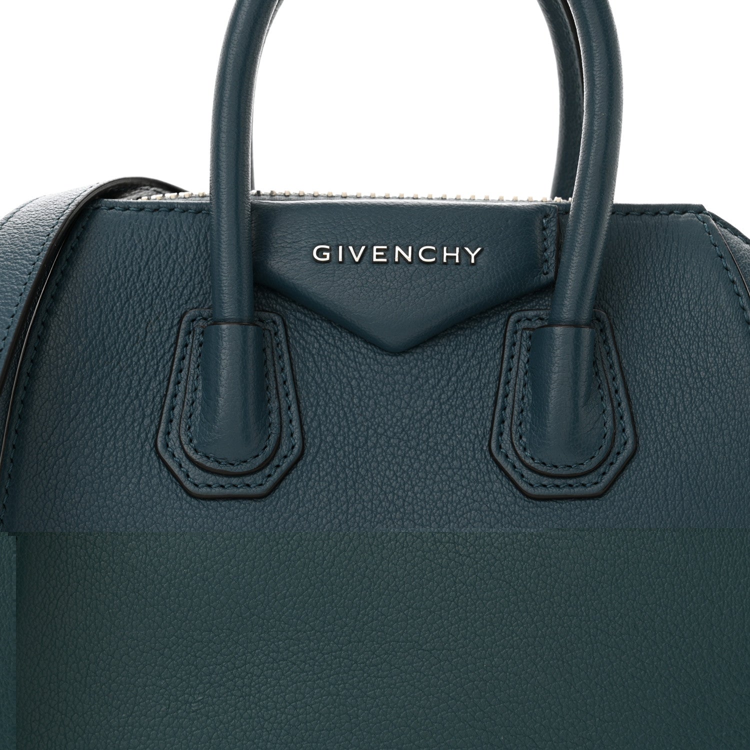 Givenchy Sugar Goatskin Mini Antigona Mineral Blue 8 of 11