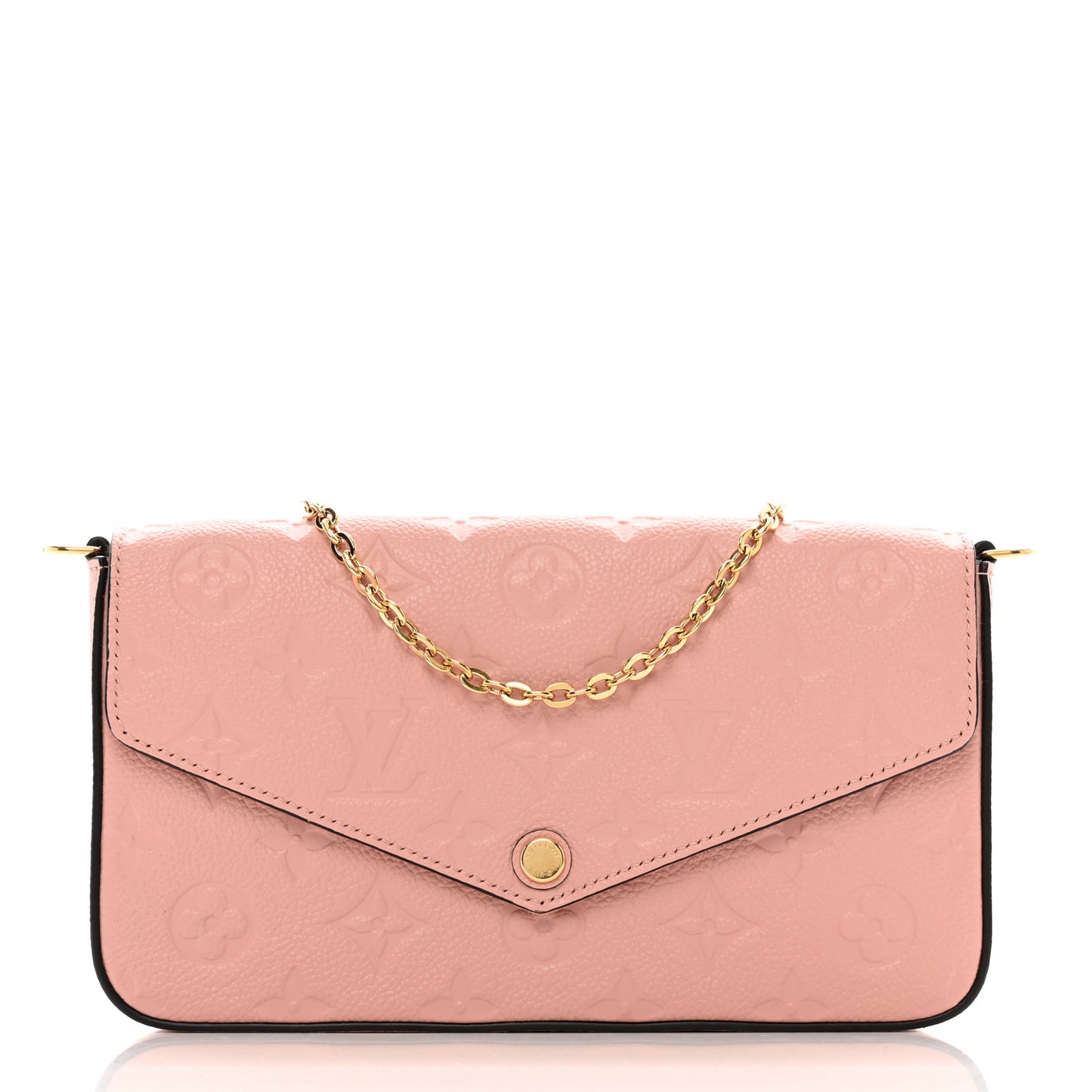 Empreinte Pochette Felicie Chain Wallet Rose Poudre