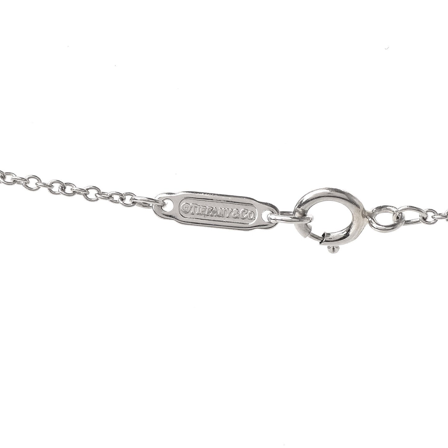 Platinum Diamond Medium Cross Pendant Necklace