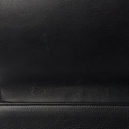 Saint Laurent Calfskin Monogram Large Belle De Jour Clutch Black 6 of 9