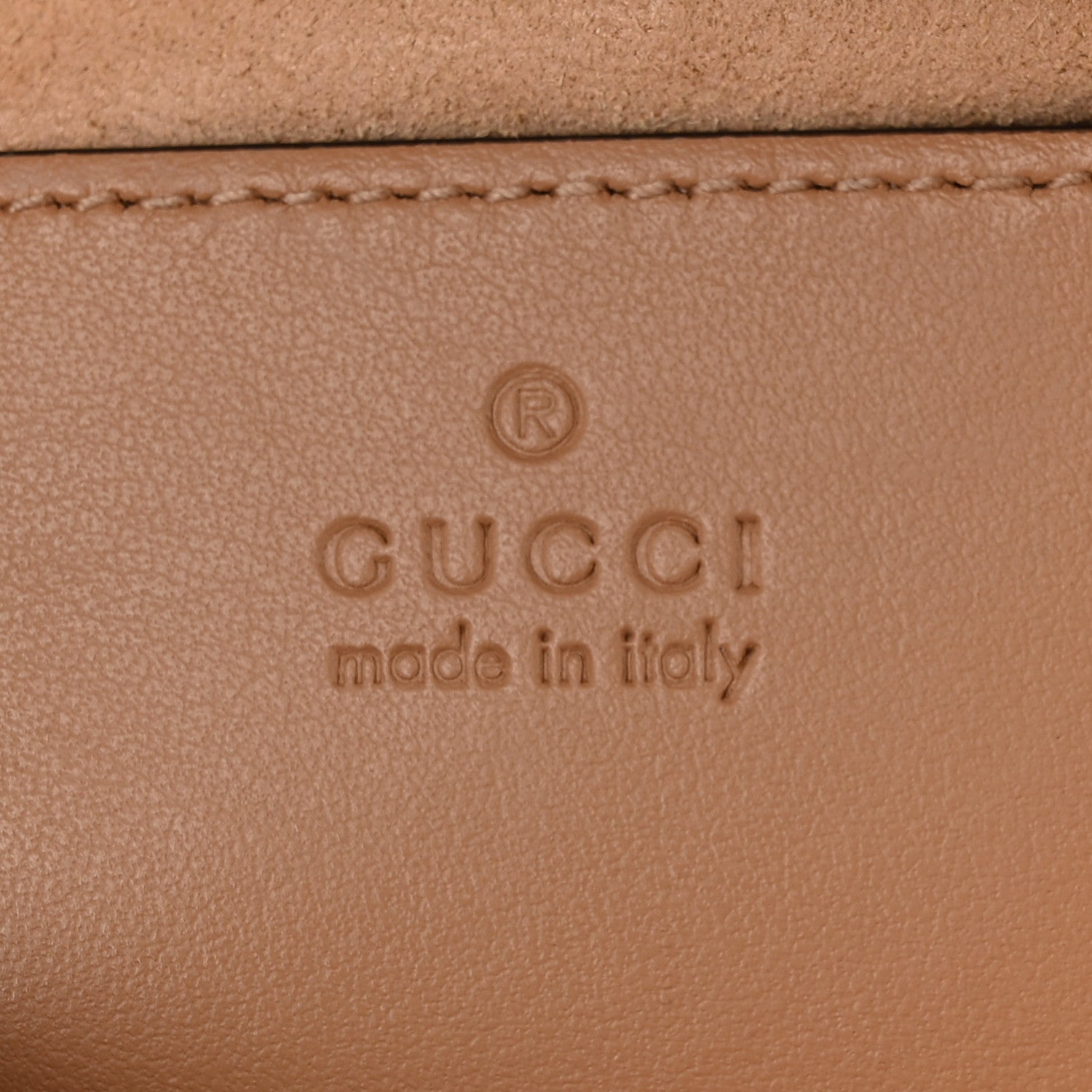 Gucci Calfskin Matelasse Aria Small GG Marmont Chain Shoulder Bag Camelia 6 of 11