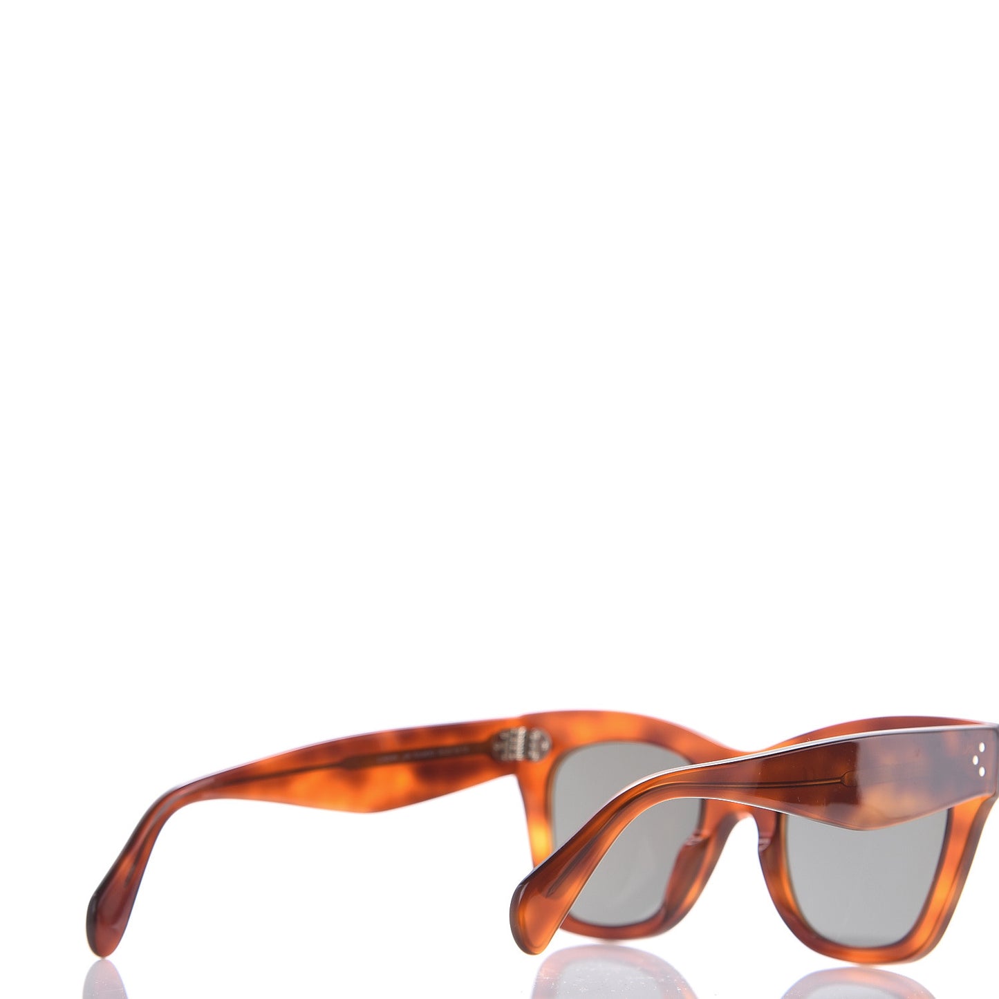 Acetate Polarized Cat Eye Sunglasses CL4004IN Havana