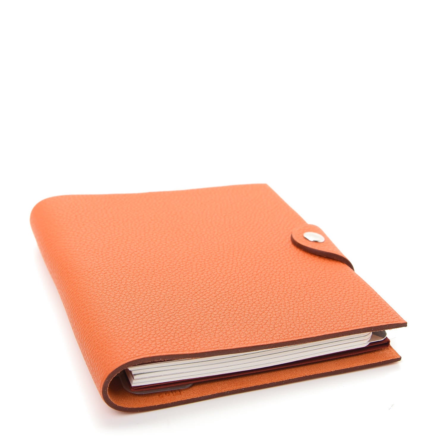 Hermes Togo Ulysse PM Agenda Cover Orange 4 of 8