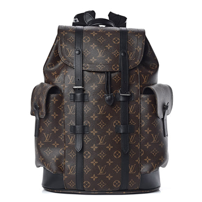 Louis Vuitton Monogram Macassar Christopher PM Backpack 1 of 10