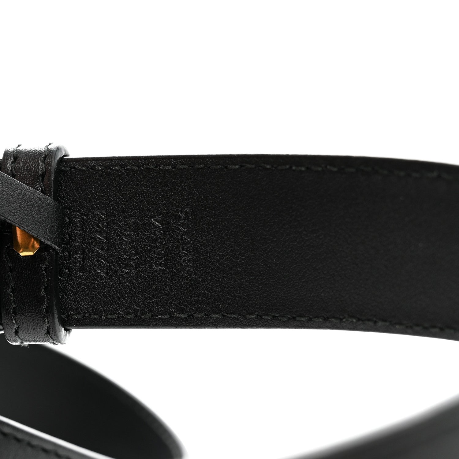 Gucci Calfskin Matelasse GG Marmont Belt Bag 85 34 Black 6 of 20