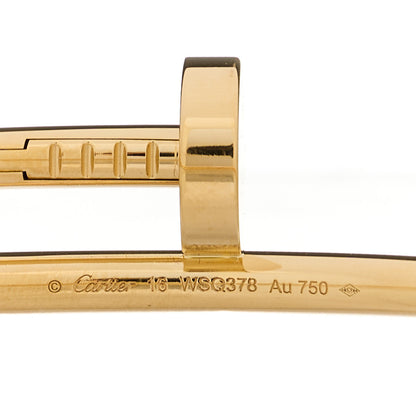 Cartier 18K Yellow Gold Juste Un Clou Bracelet 16 3 of 4