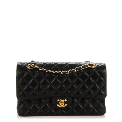 Chanel Caviar Quilted Medium Double Flap Black 1 of 7