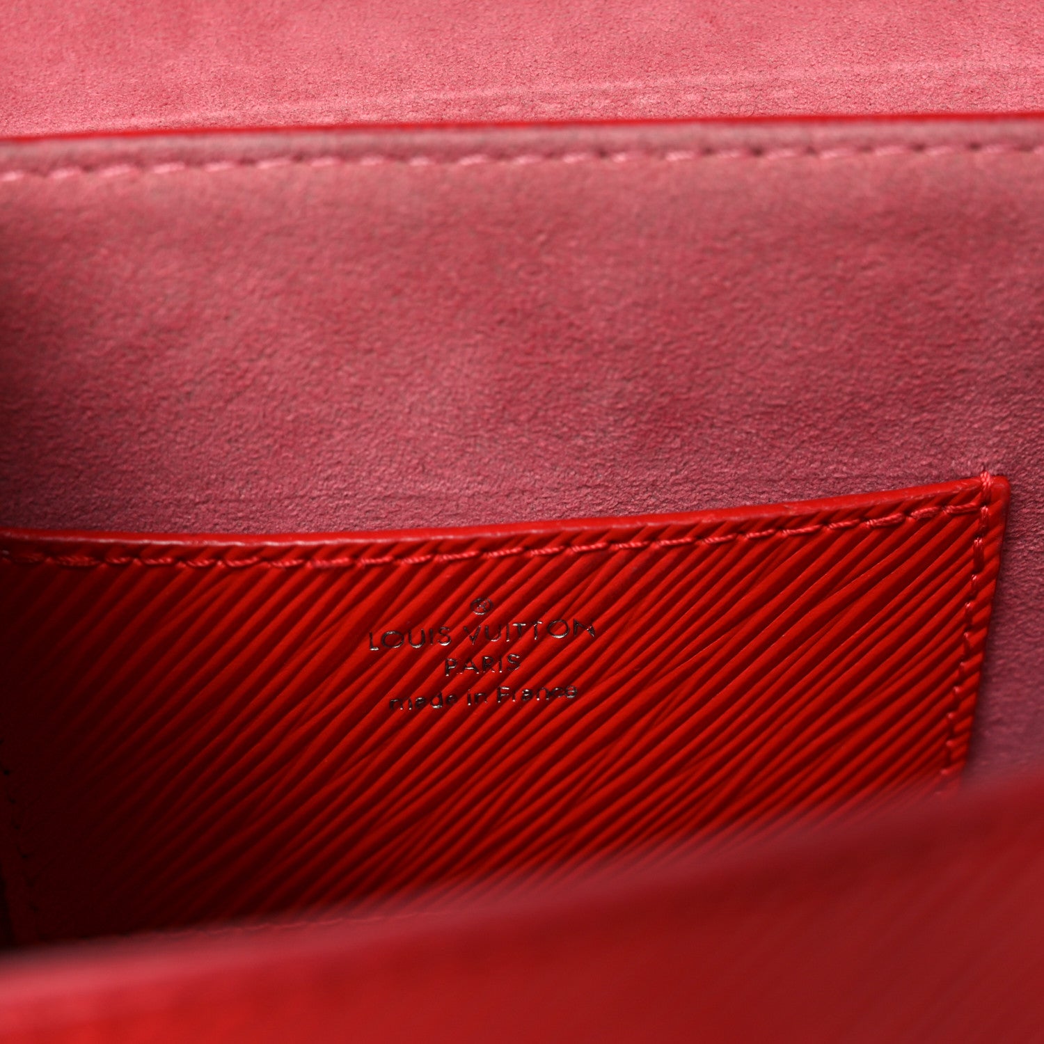 Louis Vuitton Epi Twist Shoulder Bag MM Coquelicot 6 of 9