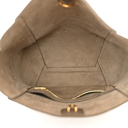 Celine Soft Grained Calfskin Small Sangle Bucket Bag Taupe 5 of 14