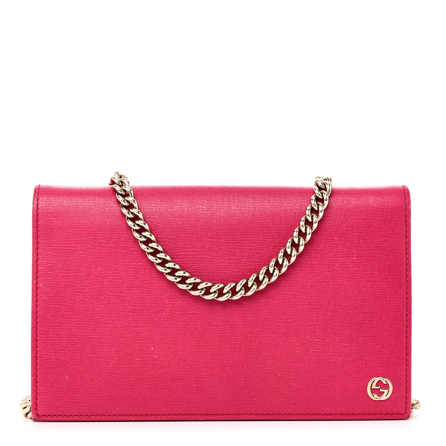 Gucci Textured Calfskin Medium Betty Chain Wallet Blossom 1 of 10