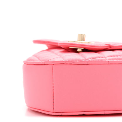 Chanel Lambskin Quilted CC In Love Heart Bag Pink 10 of 11