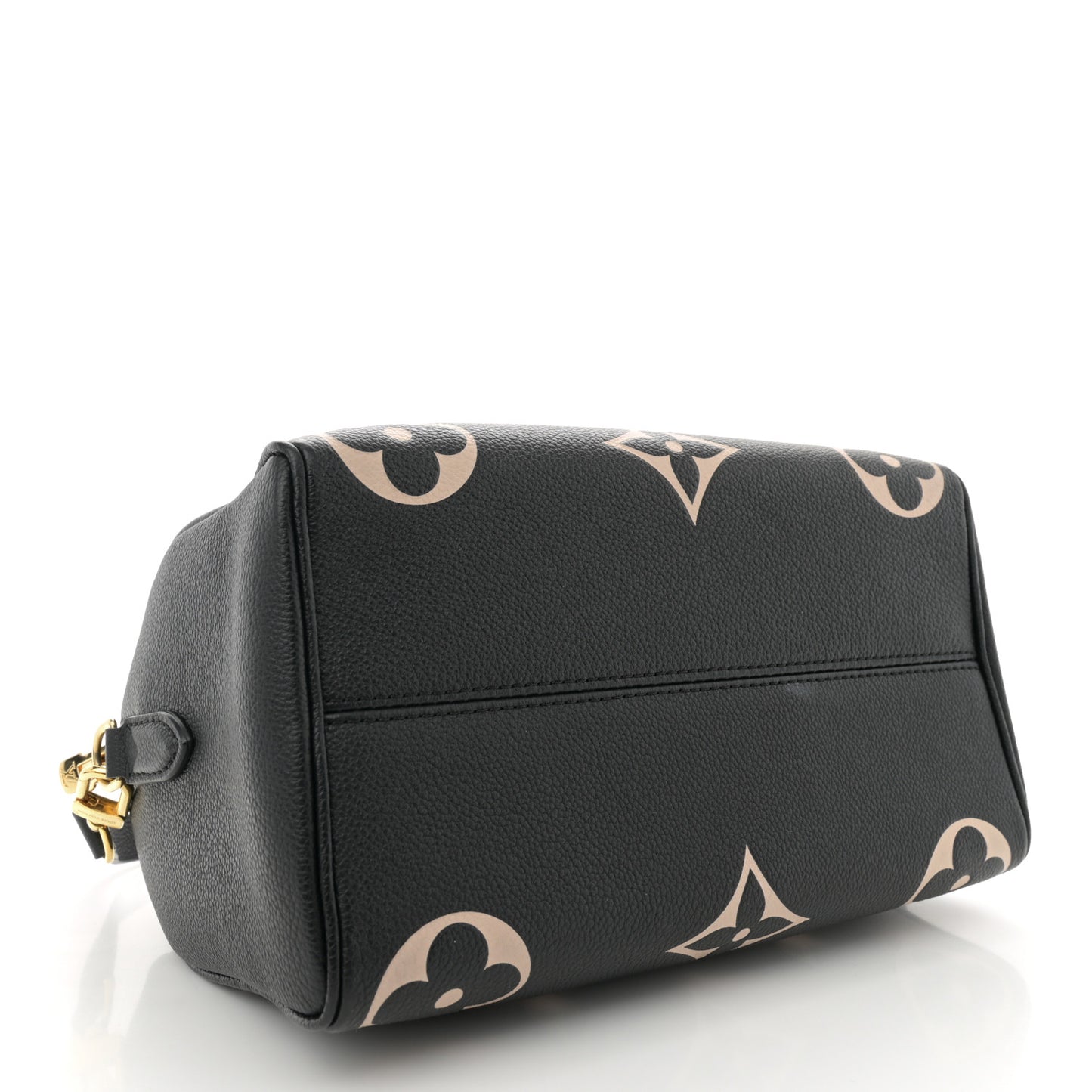 Empreinte Monogram Giant Speedy Bandouliere 25 Black Beige