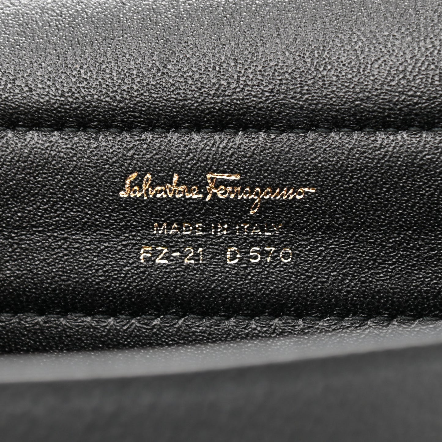 Grained Calfskin Sofia Satchel Black