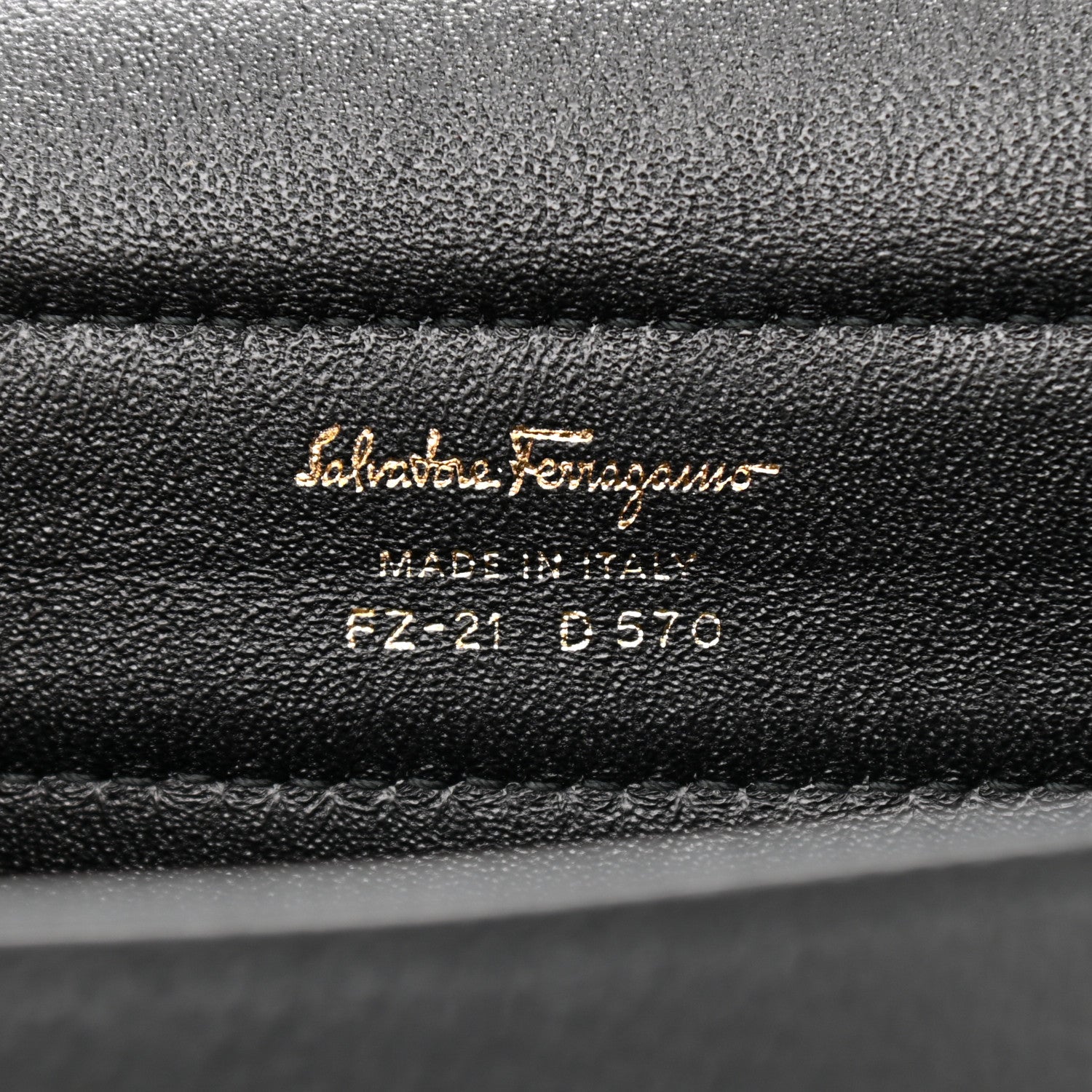 Salvatore Ferragamo Grained Calfskin Sofia Satchel Black 5 of 8