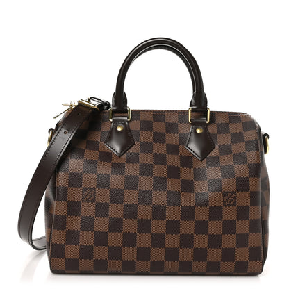 Louis Vuitton Damier Ebene Speedy Bandouliere 25 1 of 11