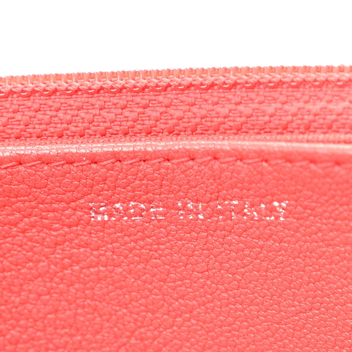 Chanel Grained Calfskin Quilted CC Box Wallet On Chain WOC Red 7 of 12