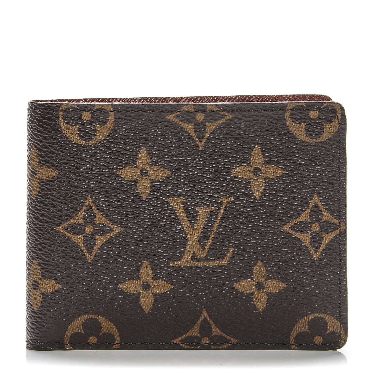 Louis Vuitton Monogram Mens Porte-Billets 3 Card Billfold Wallet 1 of 6