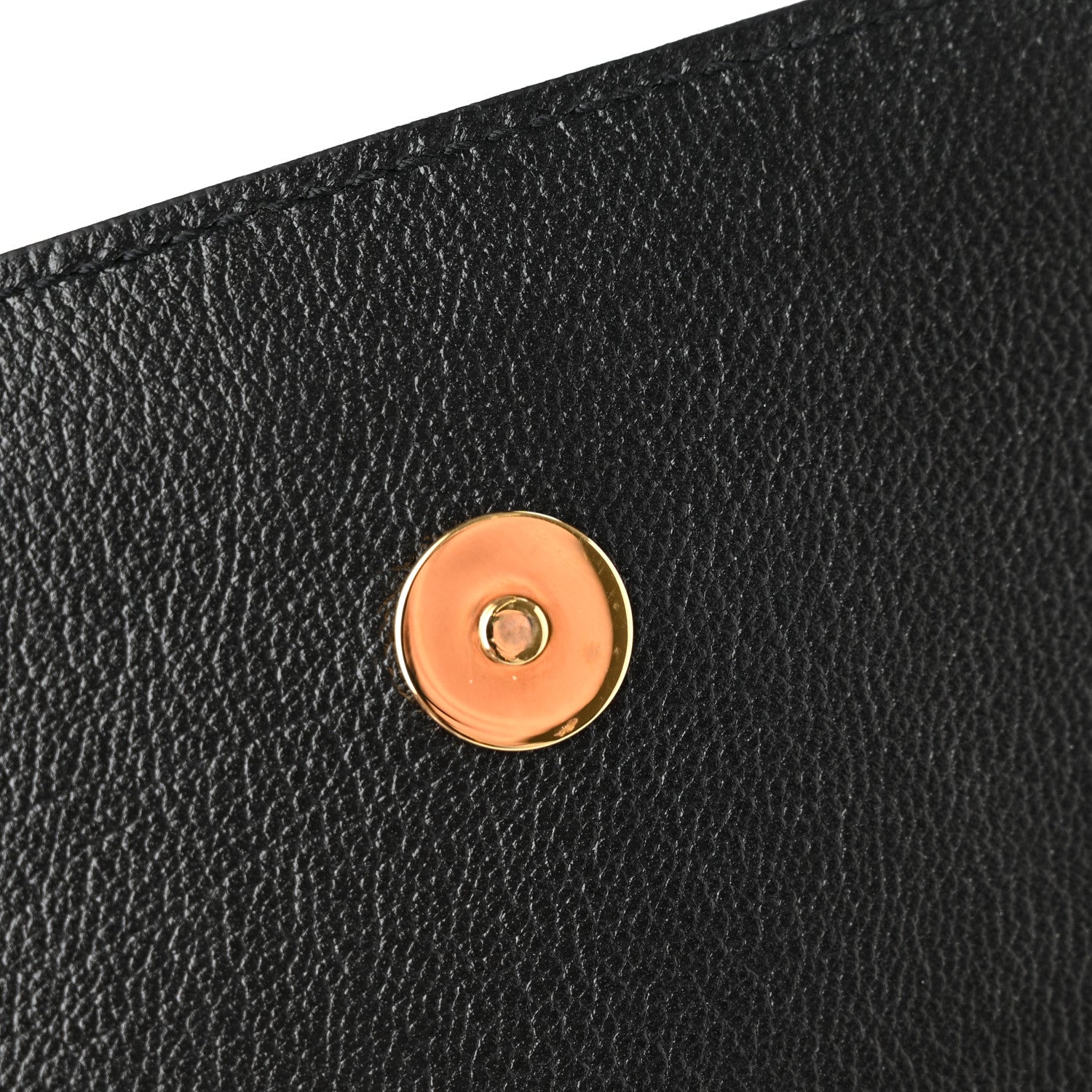 Saint Laurent Calfskin Monogram Large Belle De Jour Clutch Black 8 of 11