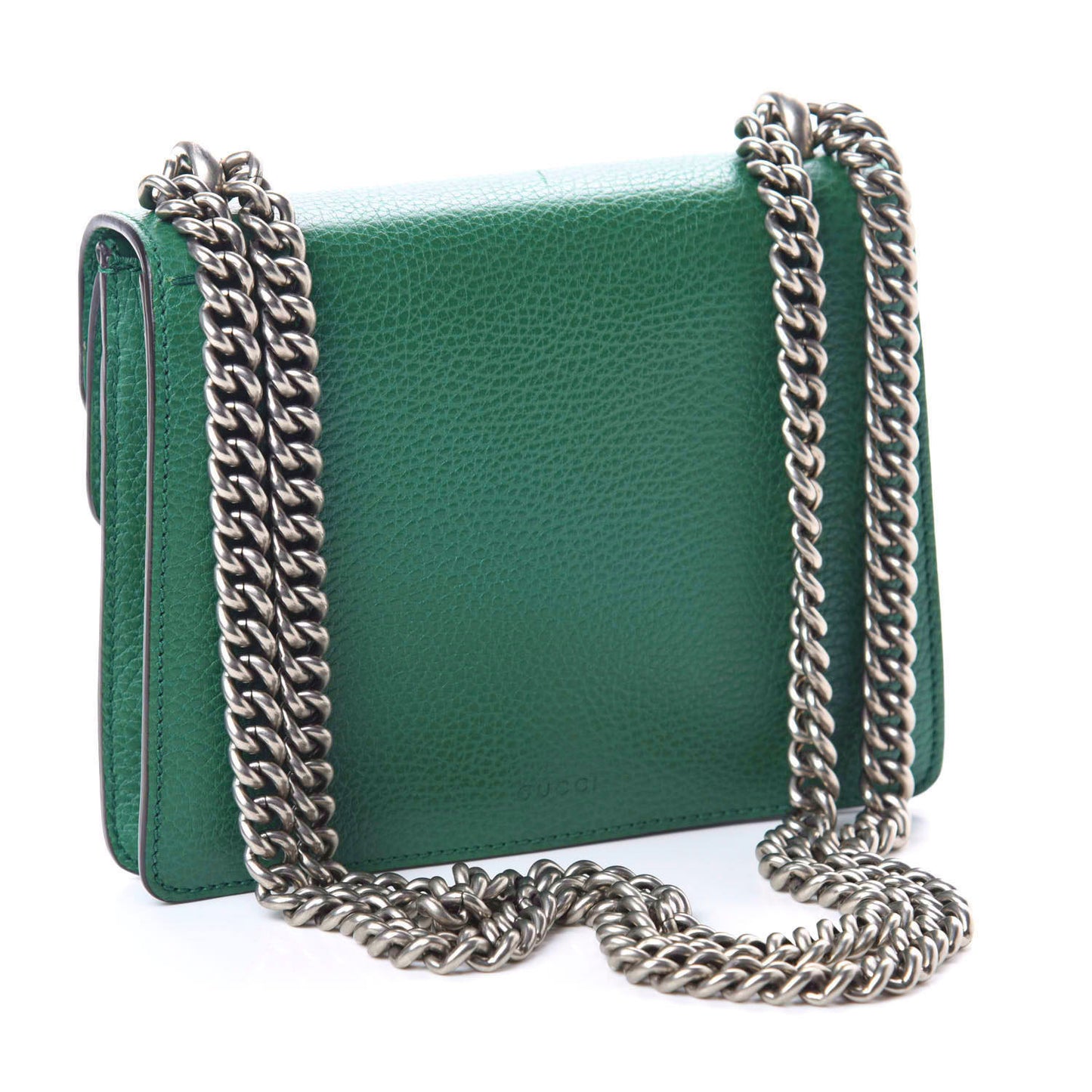 Calfskin Mini Dionysus Shoulder Bag Emerald