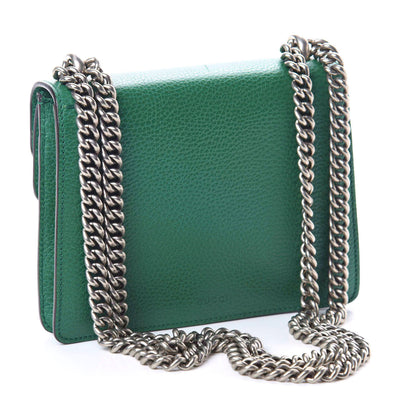 Gucci Calfskin Mini Dionysus Shoulder Bag Emerald 3 of 10