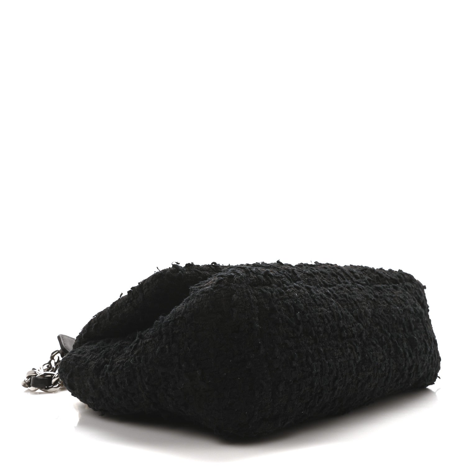Chanel Tweed Quilted Medium Chanel 19 Flap Black 4 of 10
