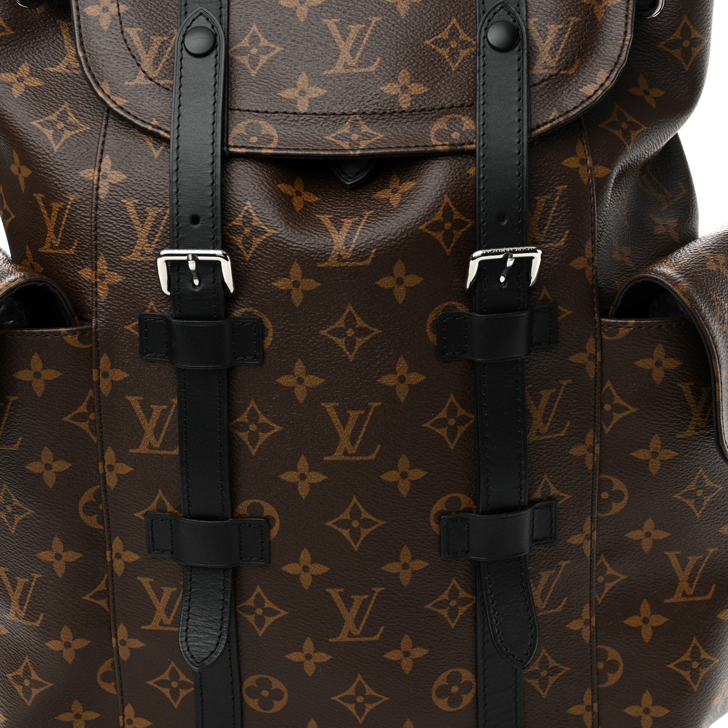 Louis Vuitton Monogram Macassar Christopher PM Backpack 7 of 12