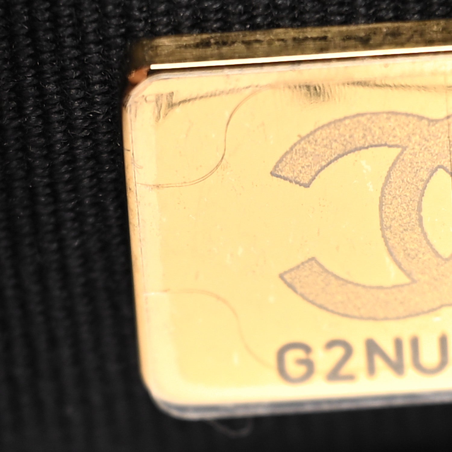 Chanel Shiny Caviar Quilted Small Pockets Drawstring Backpack Black 7 of 10