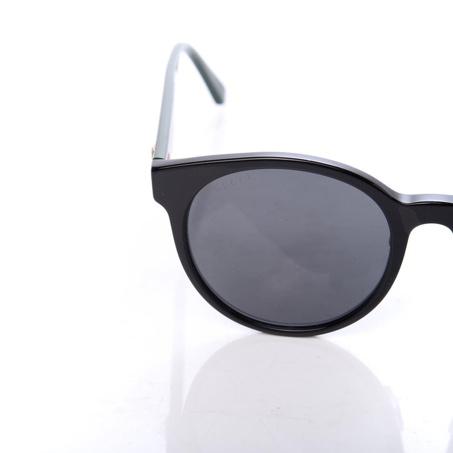 Acetate GG Web Round Eye Sunglasses GG0854SK Black