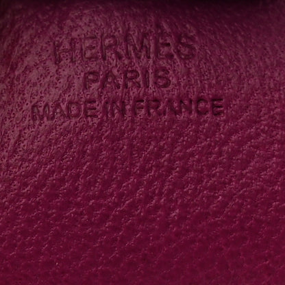 Hermes Milo Lambskin Grigri Rodeo Horse Bag Charm PM Rose Pourpre Cornaline Celeste 4 of 4