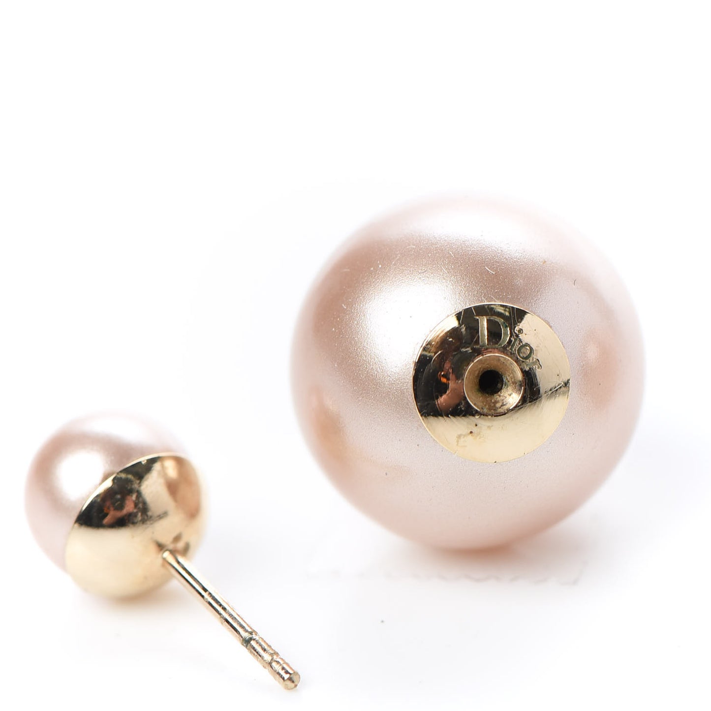 Pearl Mise En Dior Tribal Earrings Pink