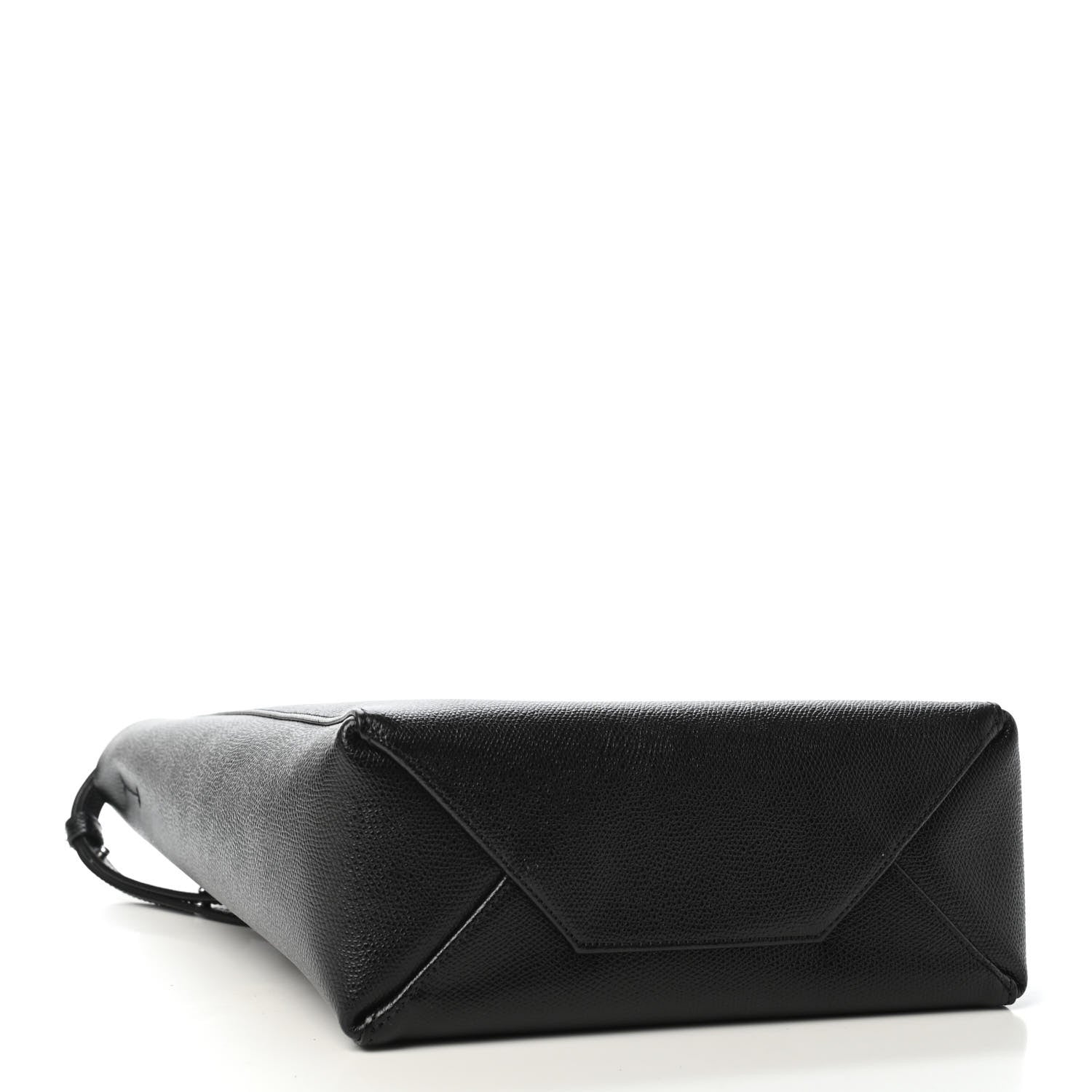 Celine Grained Calfskin Small Vertical Cabas Black 3 of 4