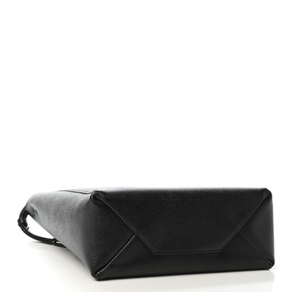 Celine Grained Calfskin Small Vertical Cabas Black 3 of 4