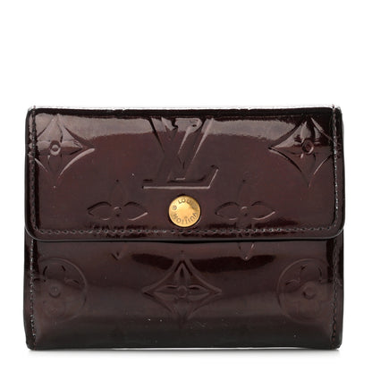 Louis Vuitton Vernis Ludlow Wallet Amarante 1 of 12