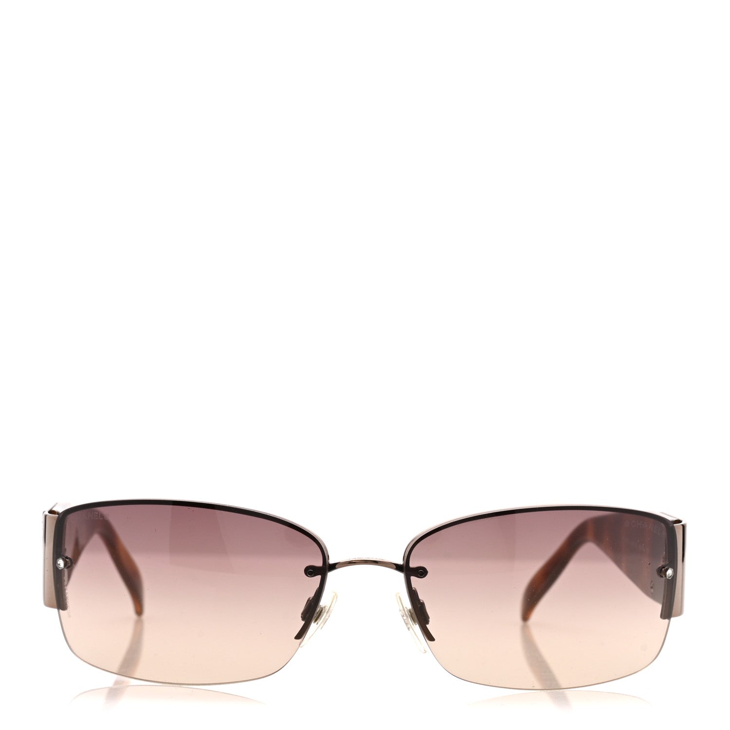 Chanel Crystal CC Sunglasses 4117-B Tortoise 2 of 8