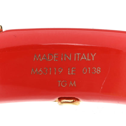 Louis Vuitton Resin Daily Monogram Bracelet M Red 5 of 6