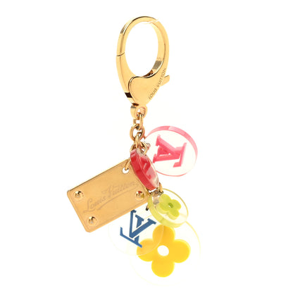 Louis Vuitton Resin Candy Fleurs Bag Charm Multicolor 1 of 3