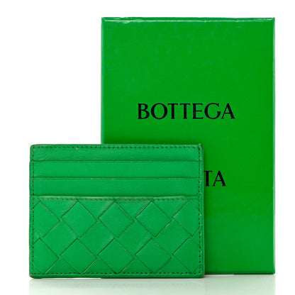 Bottega Veneta Nappa Intrecciato Card Holder Parakeet 10 of 10