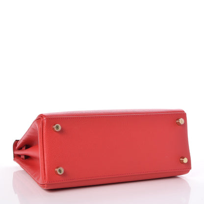Hermes Epsom Kelly Retourne 25 Bougainvillea 4 of 33