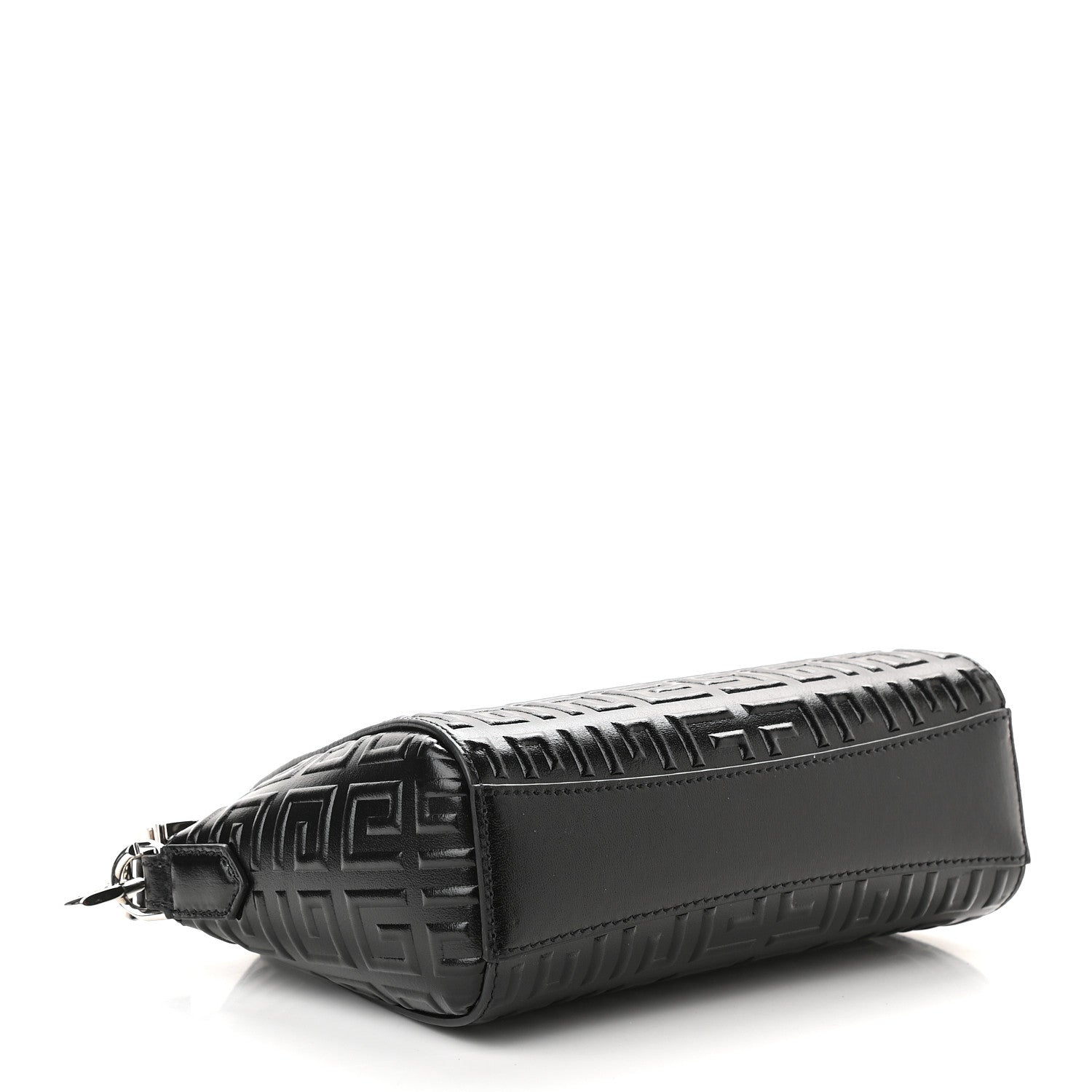 Givenchy Calfskin Logo Embossed XS Antigona 4G Black 5 of 9